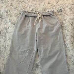 Brandy Melville John Galt Baby Blue Drawstring Sweatpants